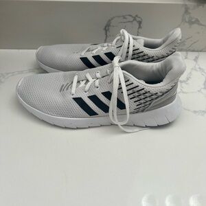 Adidas Gray and Black Running Shoes